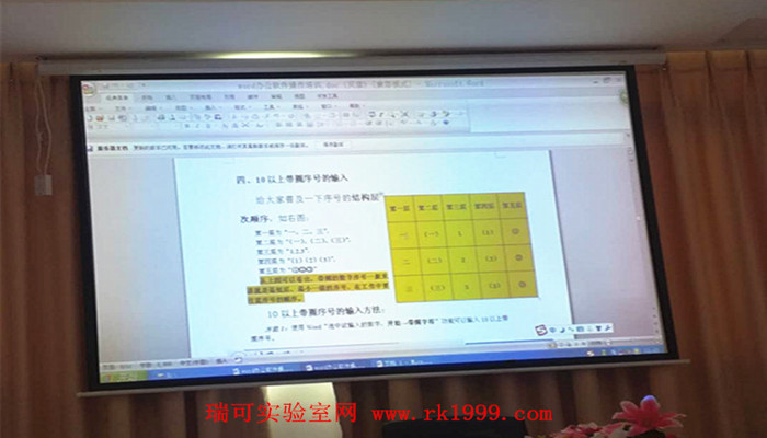 瑞可公司12月12日辦公軟件技能培訓
